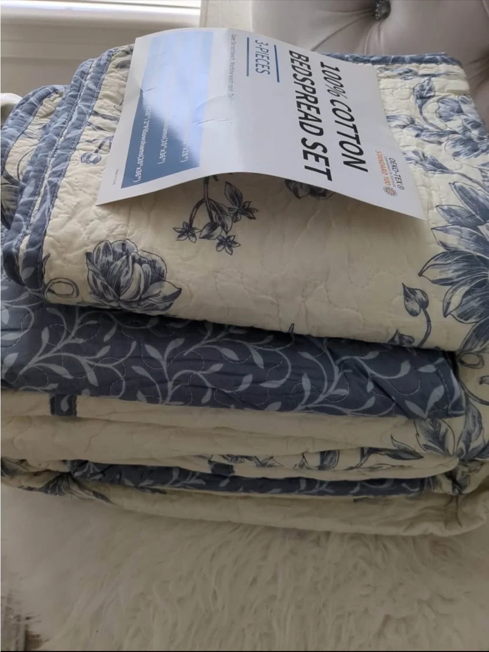 Botanical Oversized King Bedspreads 120